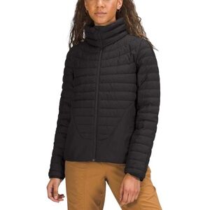 Lululemon Lightweight Relaxed-Fit Down Puffer Jacket Black Sz 4